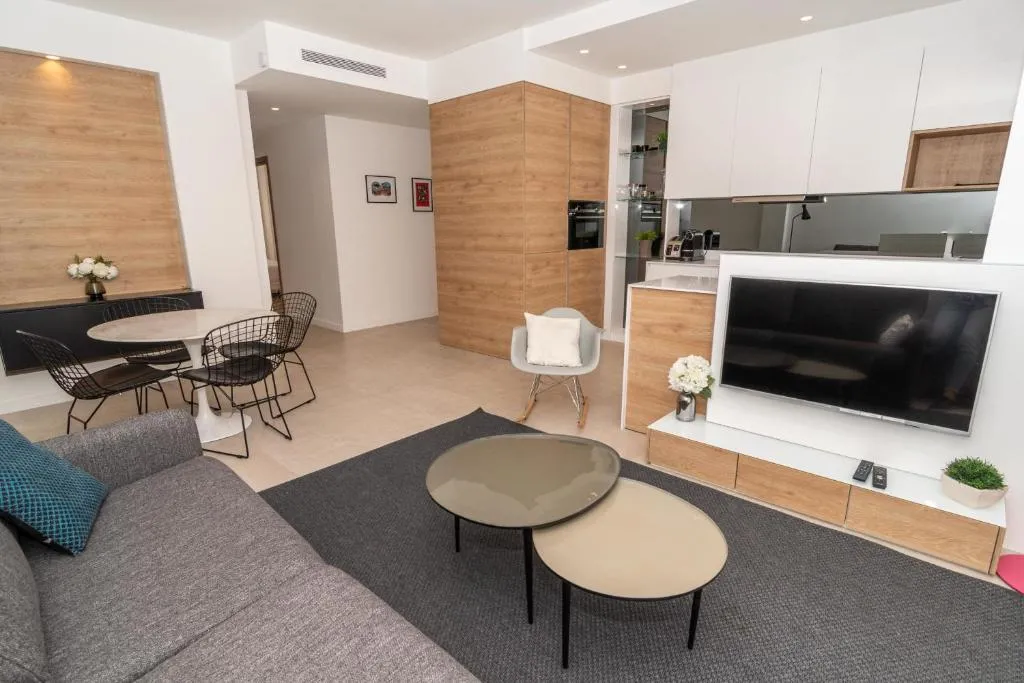 Image of Cannes Center La Croisette Splendid 2 BR in premium residence gardens and balcony by Olam Properties