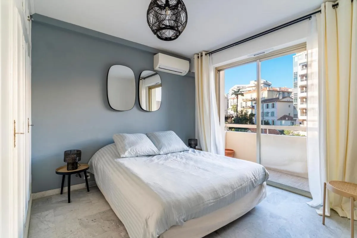 Image 1 of Le Mistral – Appt avec deux balcons à Cannes