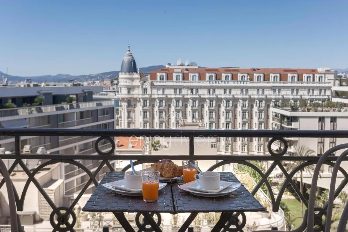 Image 5 of Palais Miramar Suite Art Modern – Derniere étages Vue Mer – 75m de confort – En Face des Plages -WIFI – Clim