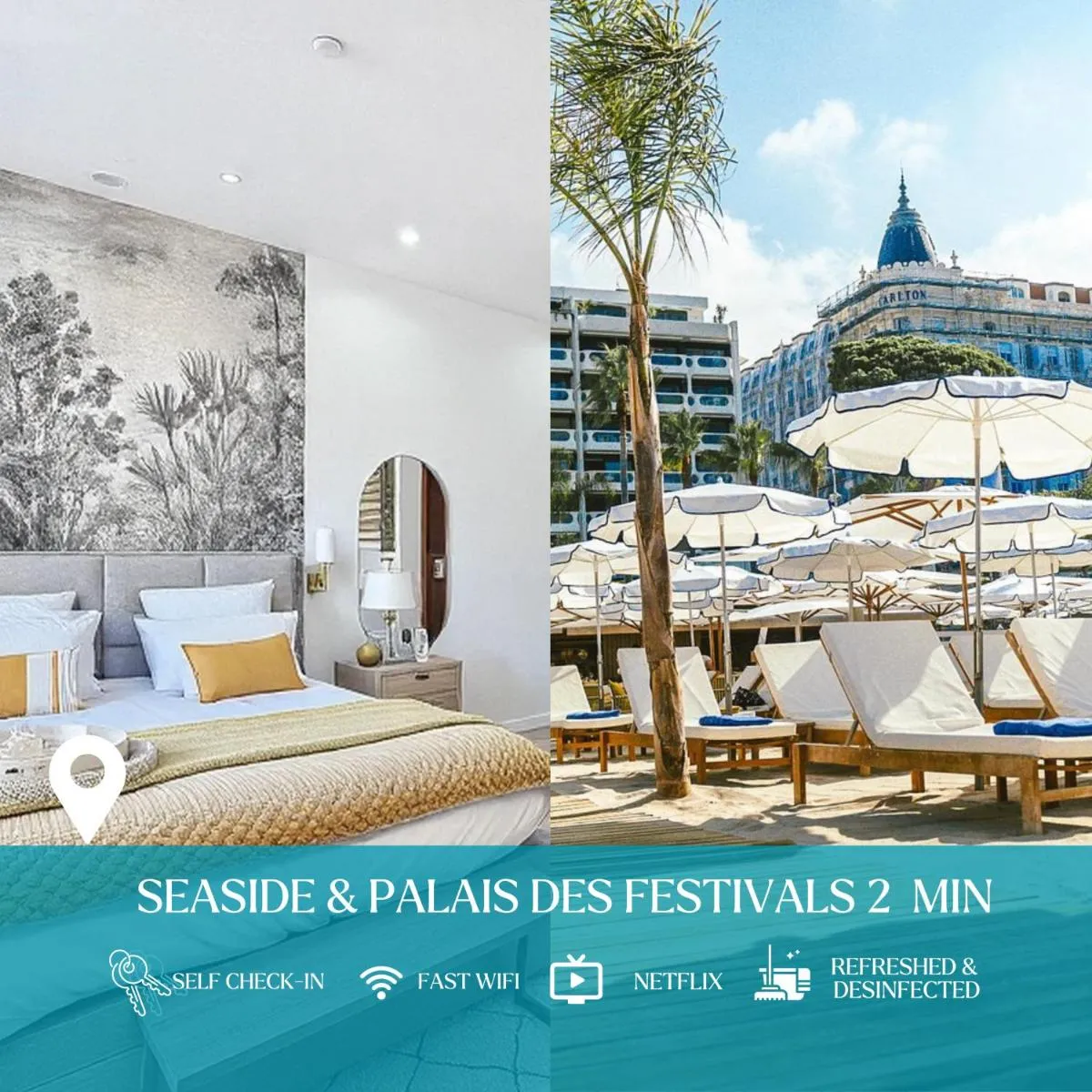 Image 3 of Seaside Cannes Festival Suite