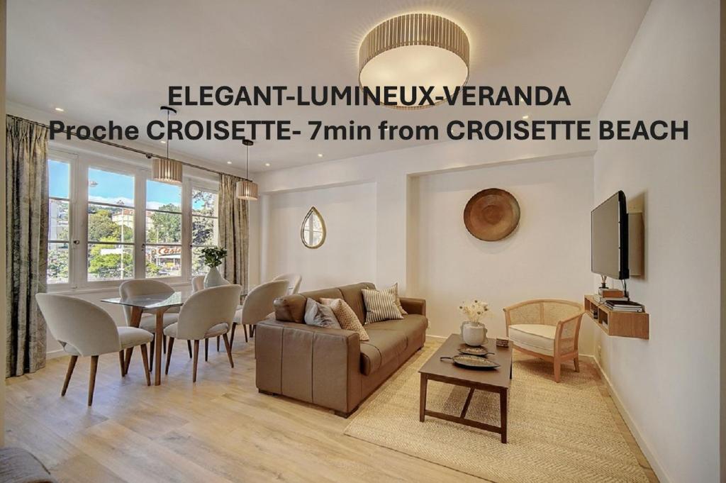 Image of MAGNIFIQUE 3 PIECES RENOVE CANNES CENTRE ‘Banane’ AVEC VERANDA ! A2B88