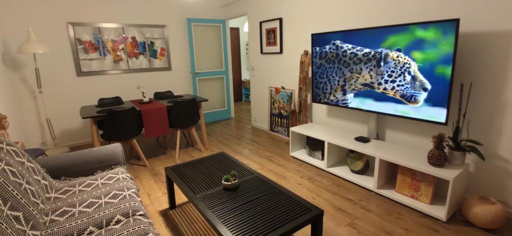 Image of apartment 50m from historic town 5min Beach Palais Croisette – Free private parking